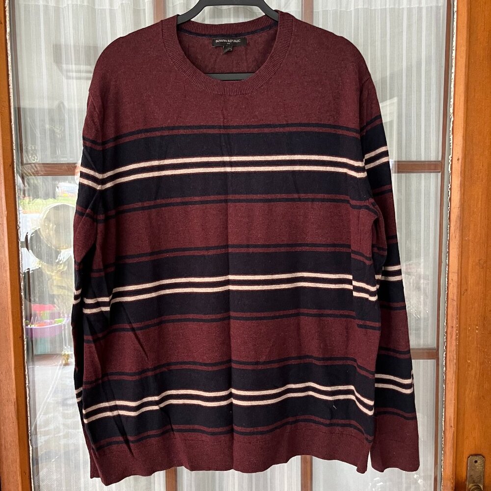 Banana Republic Lightweight Striped Sweater